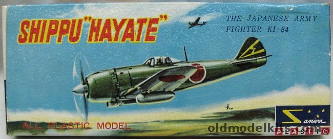 Sanwa 1/101 Ki-84 Shippu Hayate 'Frank', 122 plastic model kit